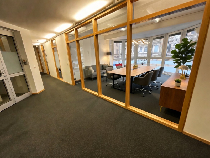 Foto - KI - bearbeitet - Besprechungsraum