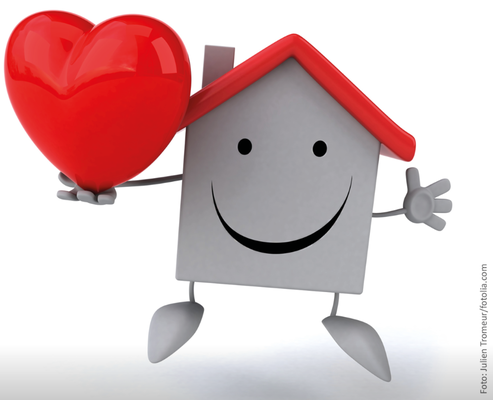 Haus mit Herz